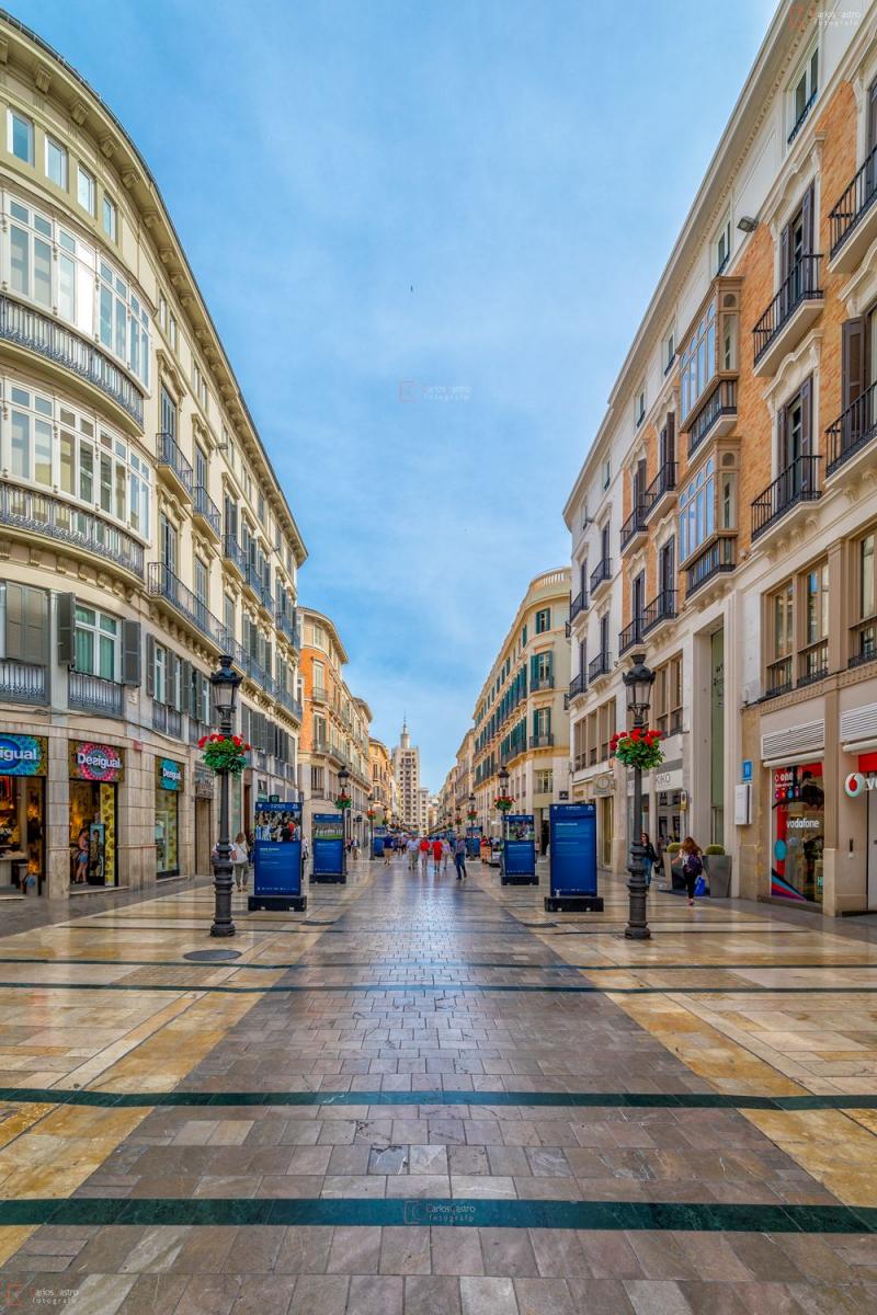 La calle Larios de la ciudad de Málaga estrenará nuevo hotel gestionado por Vincci Hoteles