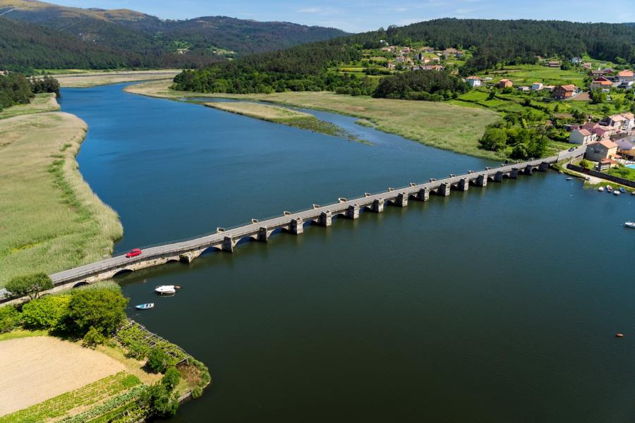 Ponte Nafonso, la joya de doce siglos de historia de la Ría.