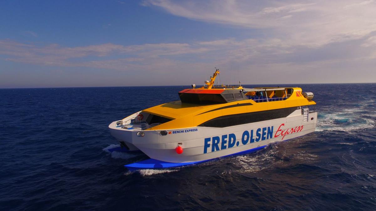 Fred. Olsen Express vuelve a operar el ferry interior de La Gomera